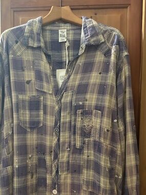 NWT- Magnolia Pearl "Willie Nelson" Kelly Western Shirt in Roberto